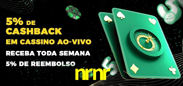 Promoções do cassino ao Vivo nrnr